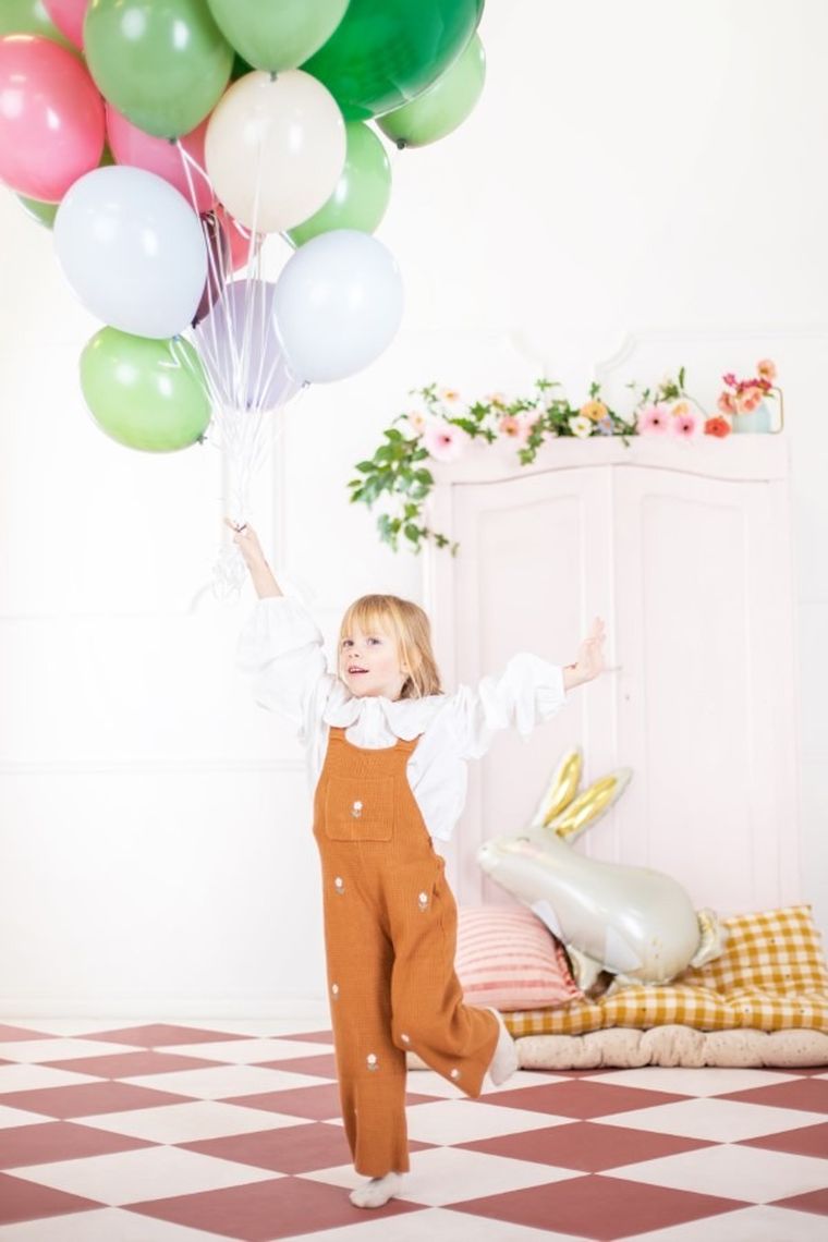 PartyDeco, balon foliowy, zając, 67-88 cm