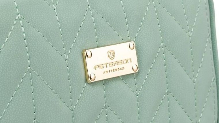 Peterson, kosmetyczka kompaktowa, miętowa