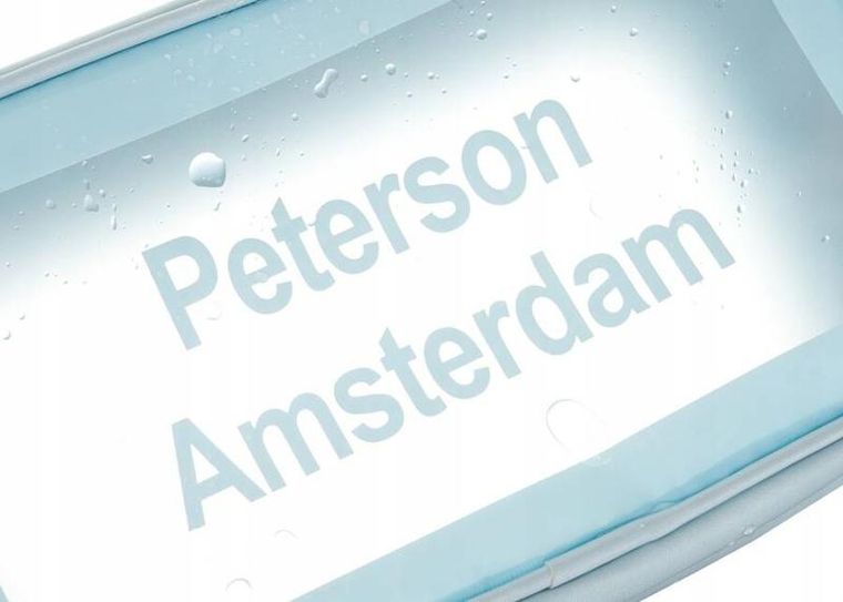 Peterson, kosmetyczka wodoodporna, niebieska, 3 szt.