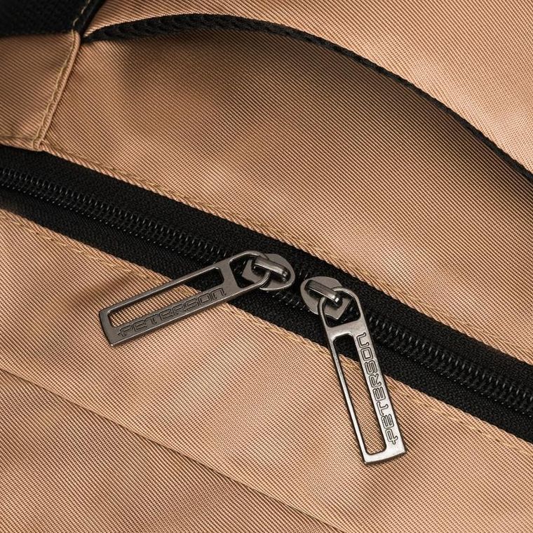 Peterson, plecak podróżny, beżowy