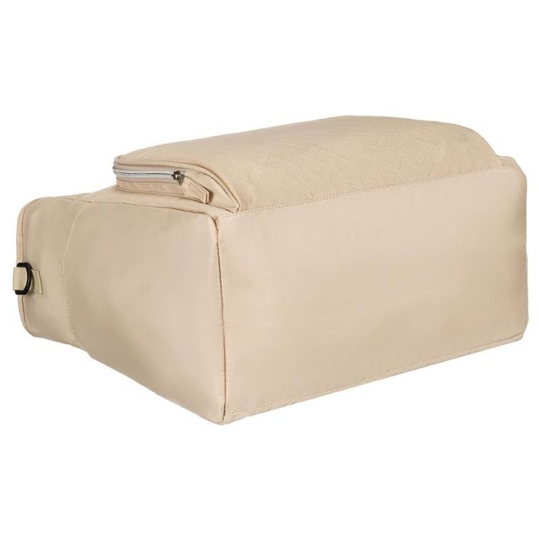 Peterson, torba podróżna z uchwytem na walizkę, beżowa