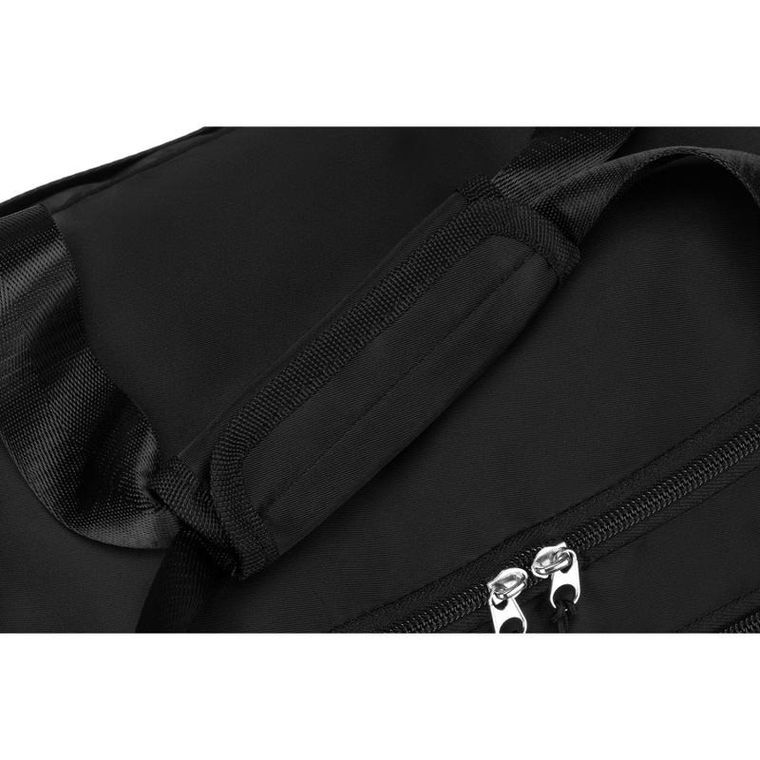 Peterson, torba podróżna z uchwytem na walizkę, czarna