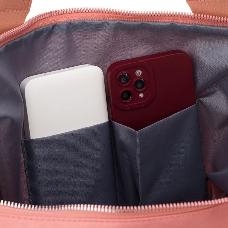 Peterson, torba sportowa, 1-komorowa, różowa