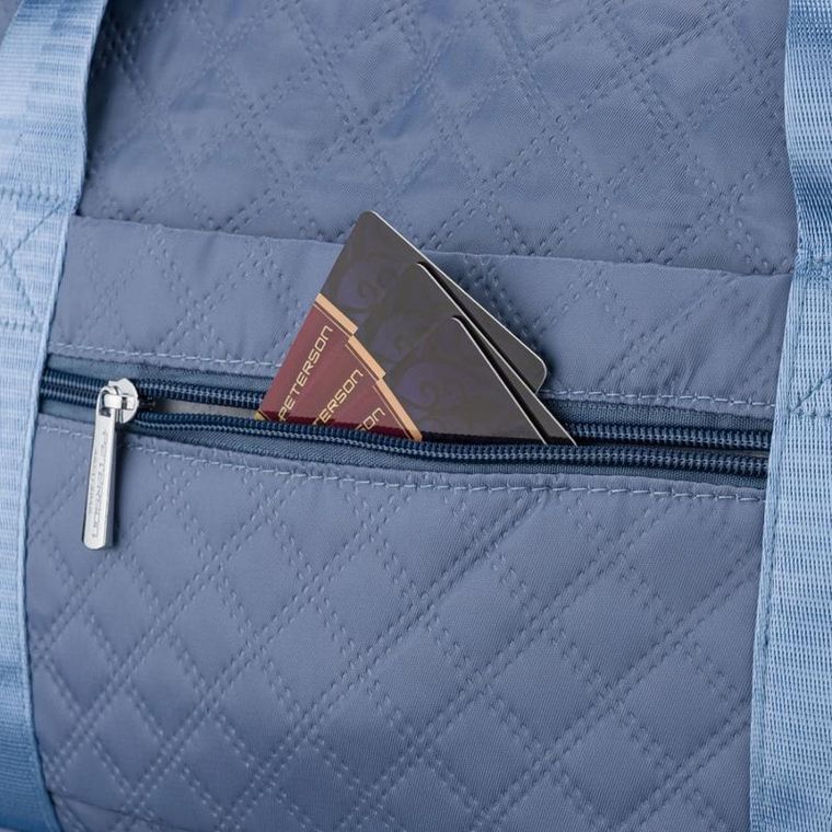 Peterson, torba treningowa, 2-komorowa, niebieska