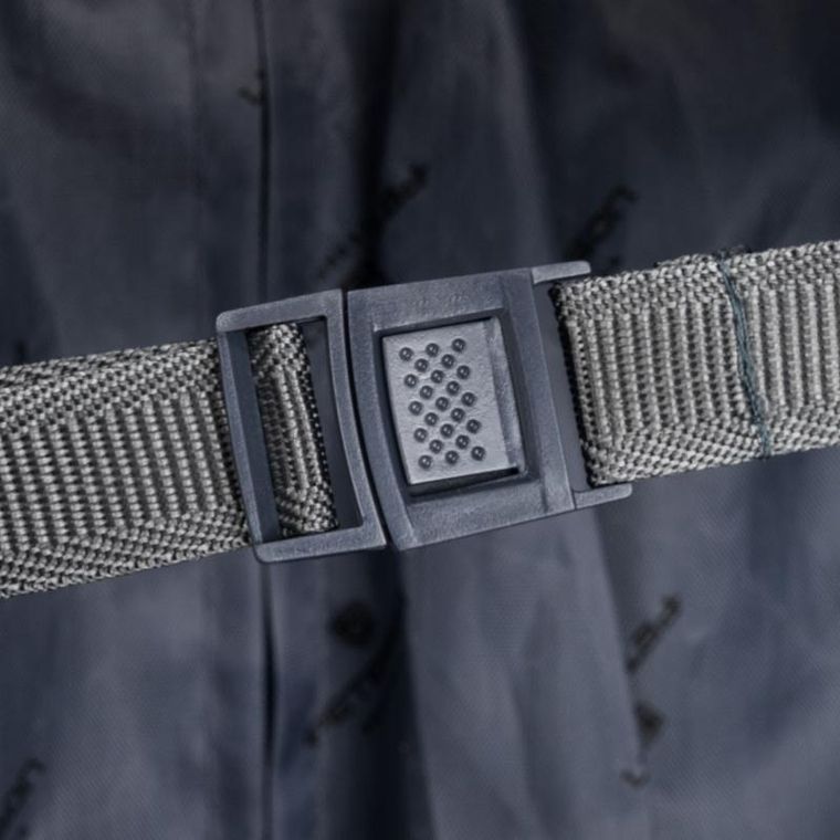 Peterson, walizka kabinowa, mała, niebiesko-czerwona, 58 cm