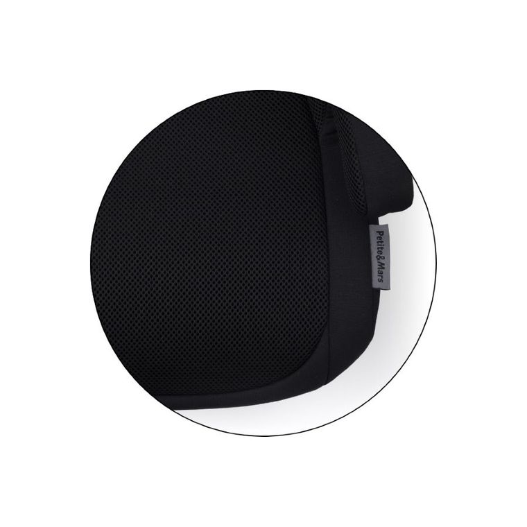 Petite&Mars, Optimus Pro, i-Size Air, podstawka samochodowa, coal black, 125-150 cm