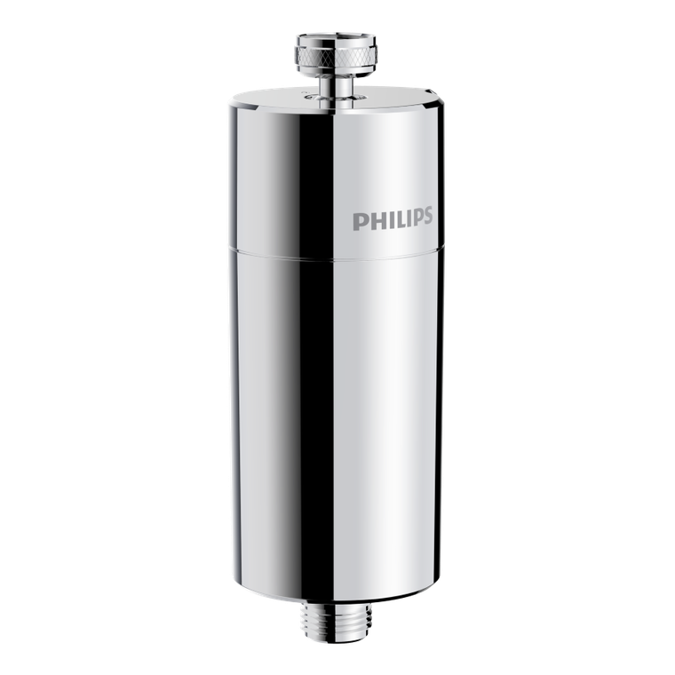 Philips, filtr prysznicowy, chromowany
