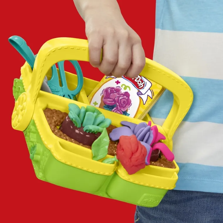 Play-Doh, Kwitnące kwiat, zestaw kreatywny, 5 tub
