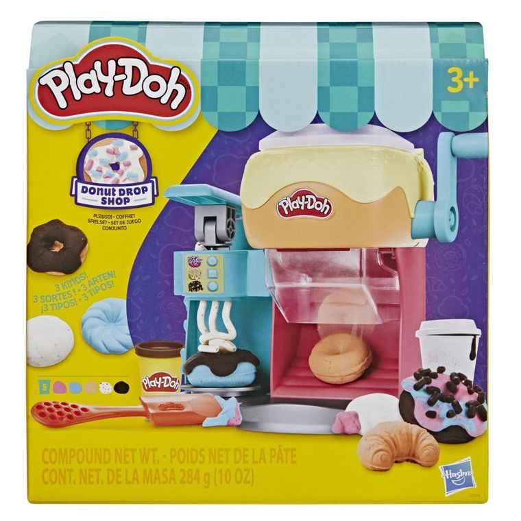 Play-Doh, Pączkarnia, zestaw kreatywny, 5 tub