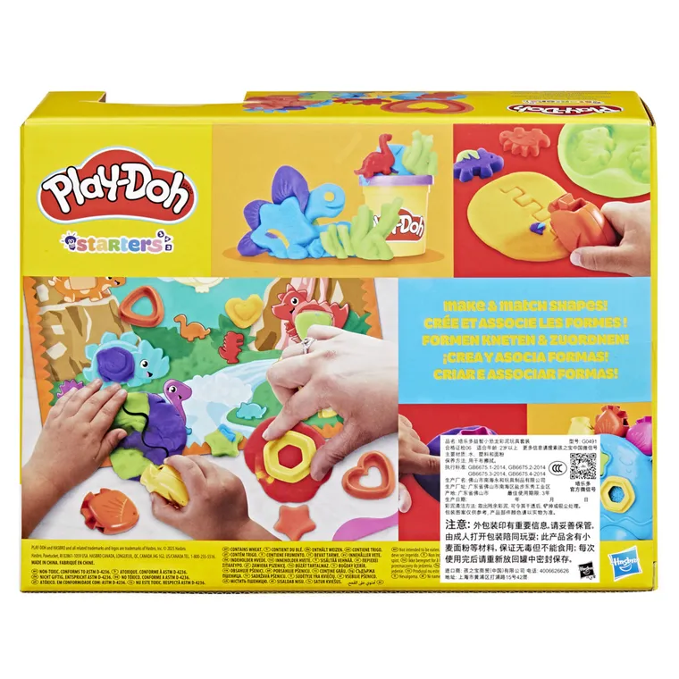 Play-Doh, Starters, Dinozaur, zestaw kreatywny