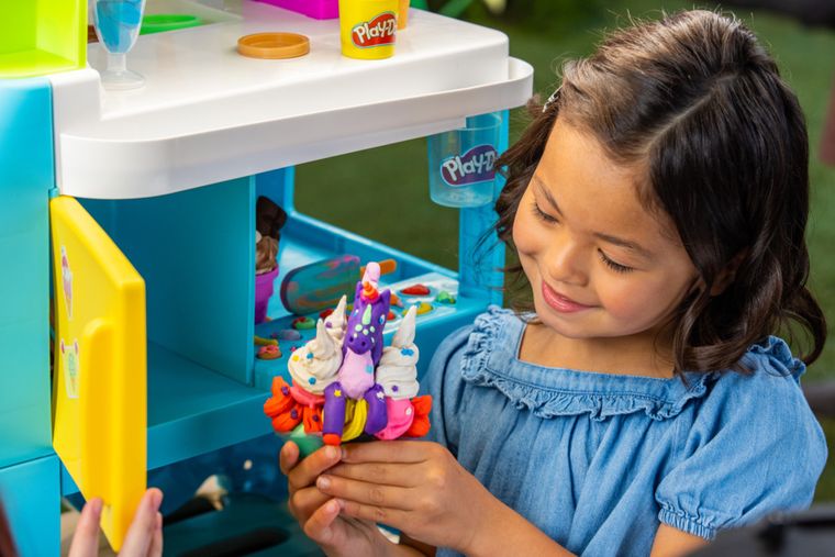 Play-Doh, Wielka lodziarnia na kółkach, zestaw kreatywny