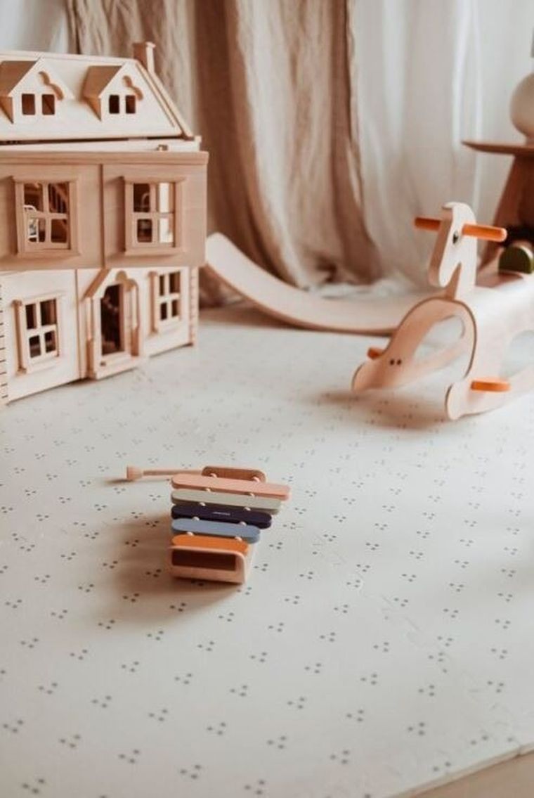 Play&Go, mata piankowa, dwustronna, Numbers, 180-180 cm