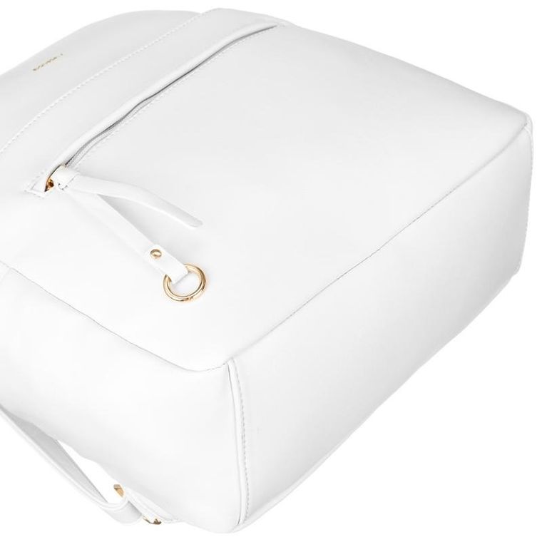 Plecak, biały, skóra ekologiczna, Rovicky