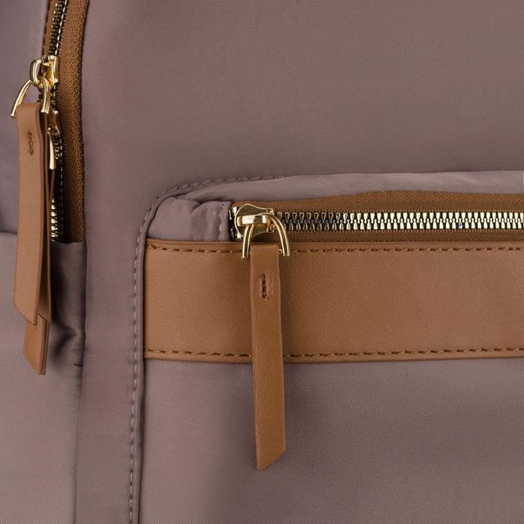 Plecak miejski, beżowy, Peterson