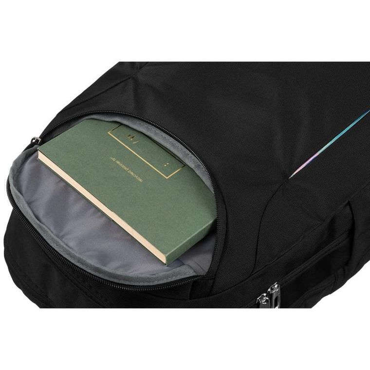 Plecak miejski na laptopa, czarny, Peterson