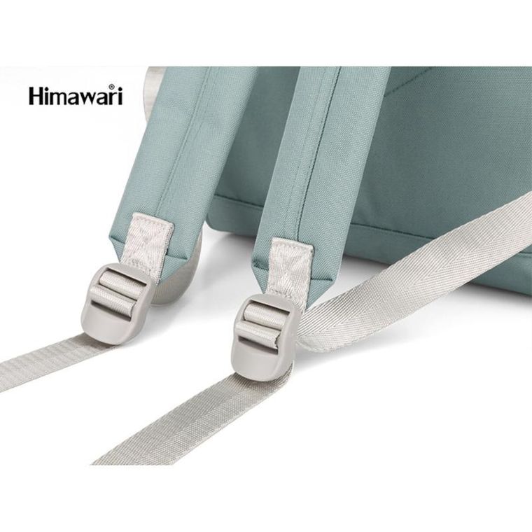 Plecak miejski na laptopa, czerwony, port USB, Himawari