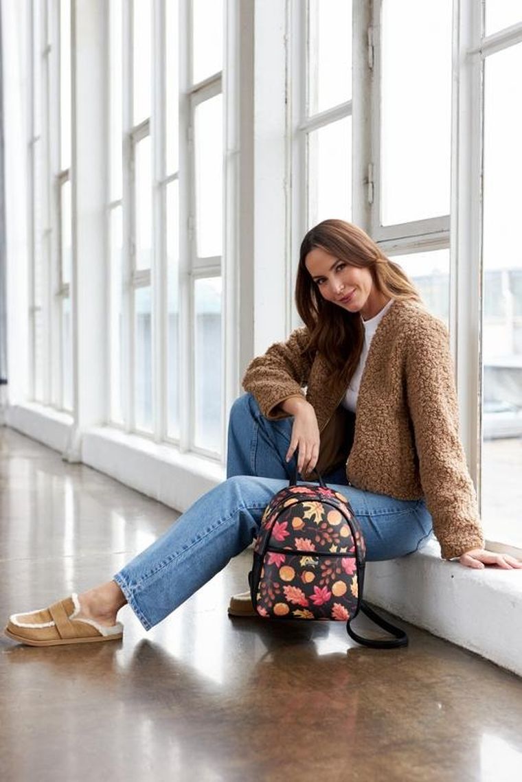 Plecak, mix, skóra ekologiczna, Peterson