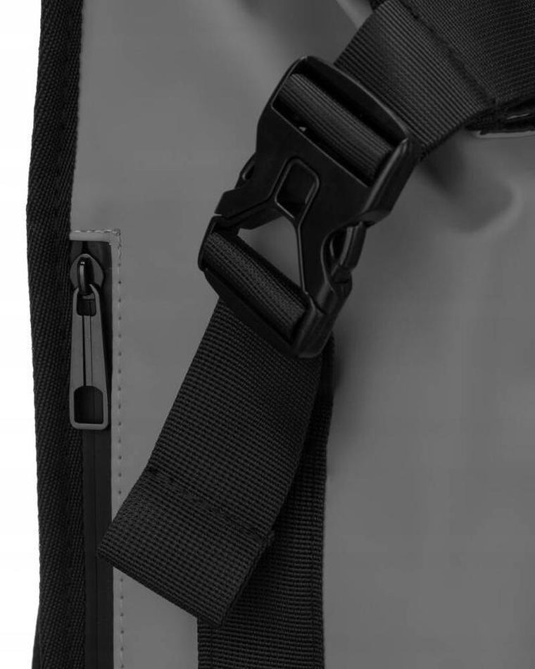 Plecak na laptopa, wodoodporny, szary, Peterson