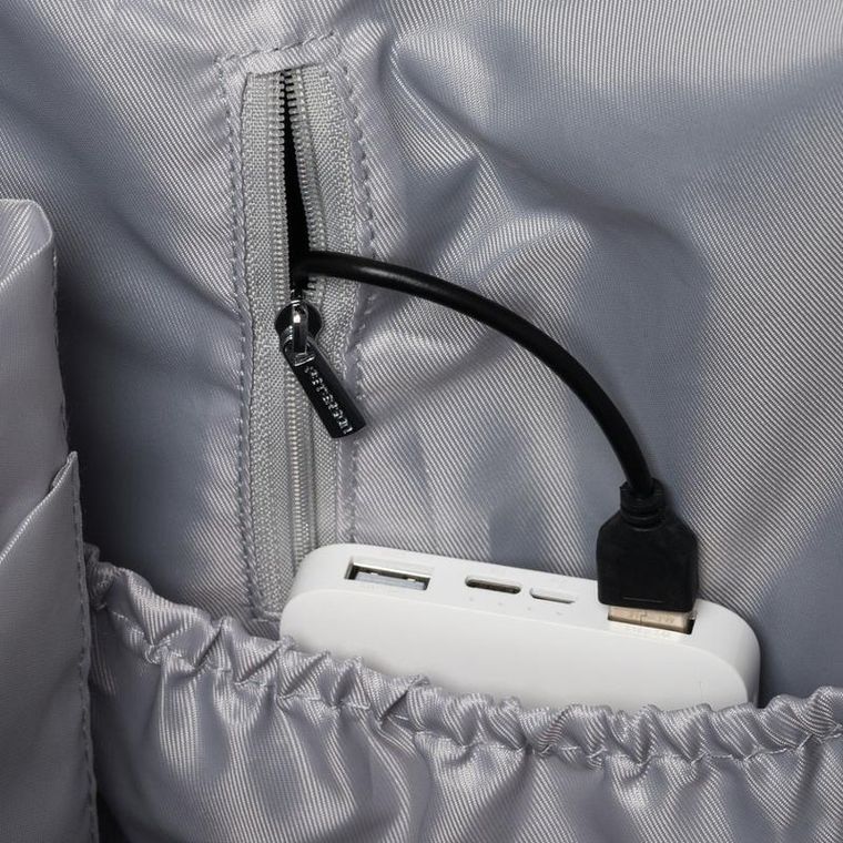 Plecak podróżny, bagaż podręczny do samolotu, beżowy, Peterson