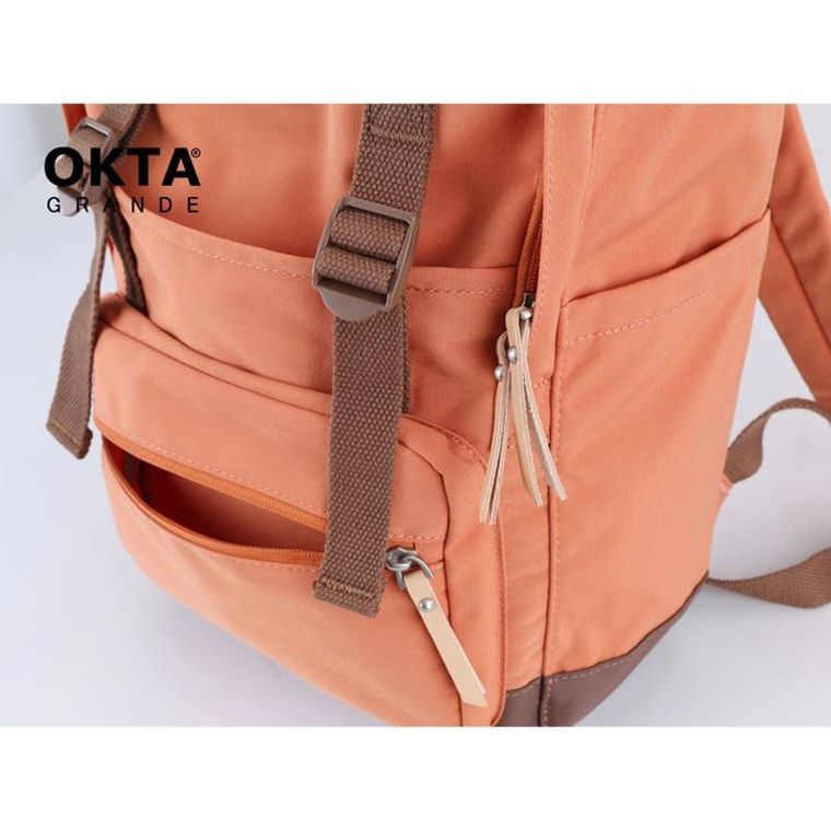 Plecak, pomarańczowy, Himawari