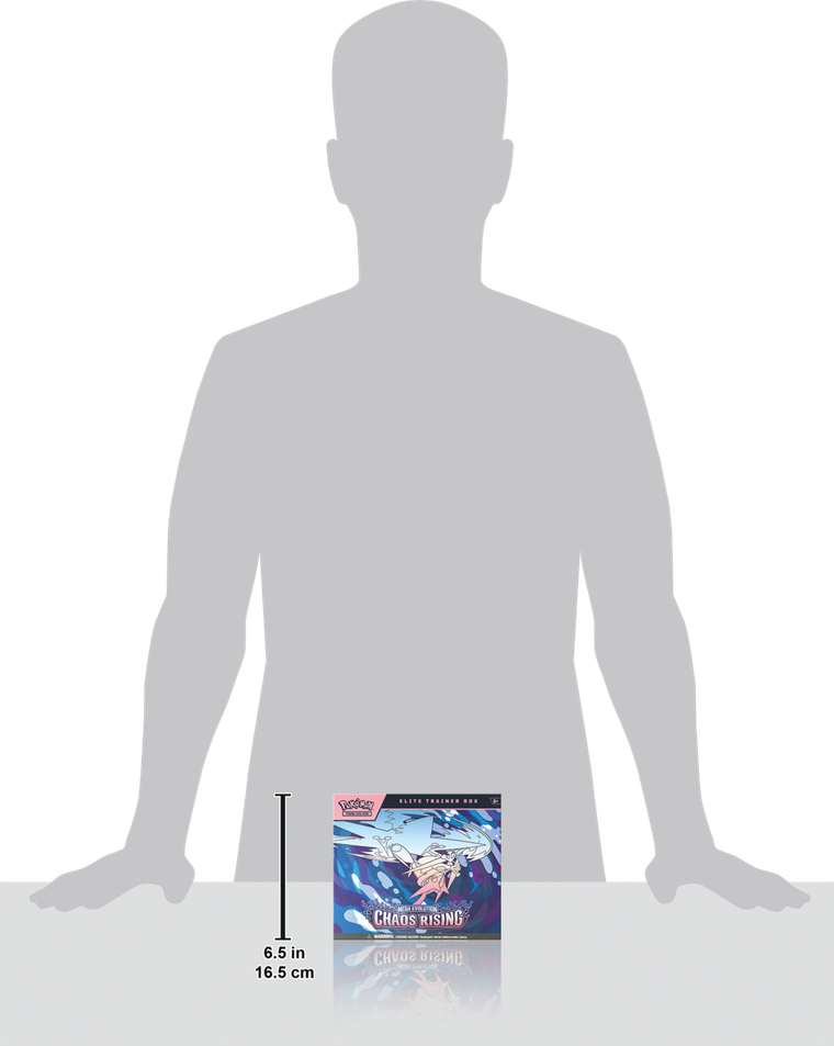 Pokemon TCG: Mega Evolution, Chaos Rising, Elite Trainer Box, gra karciana