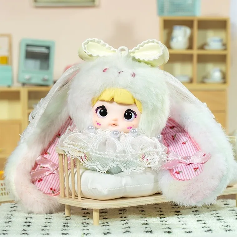 Pop Top, Hi Toy, Nommi, Króliczki, pluszowa figurka z zawieszką, 1 szt.