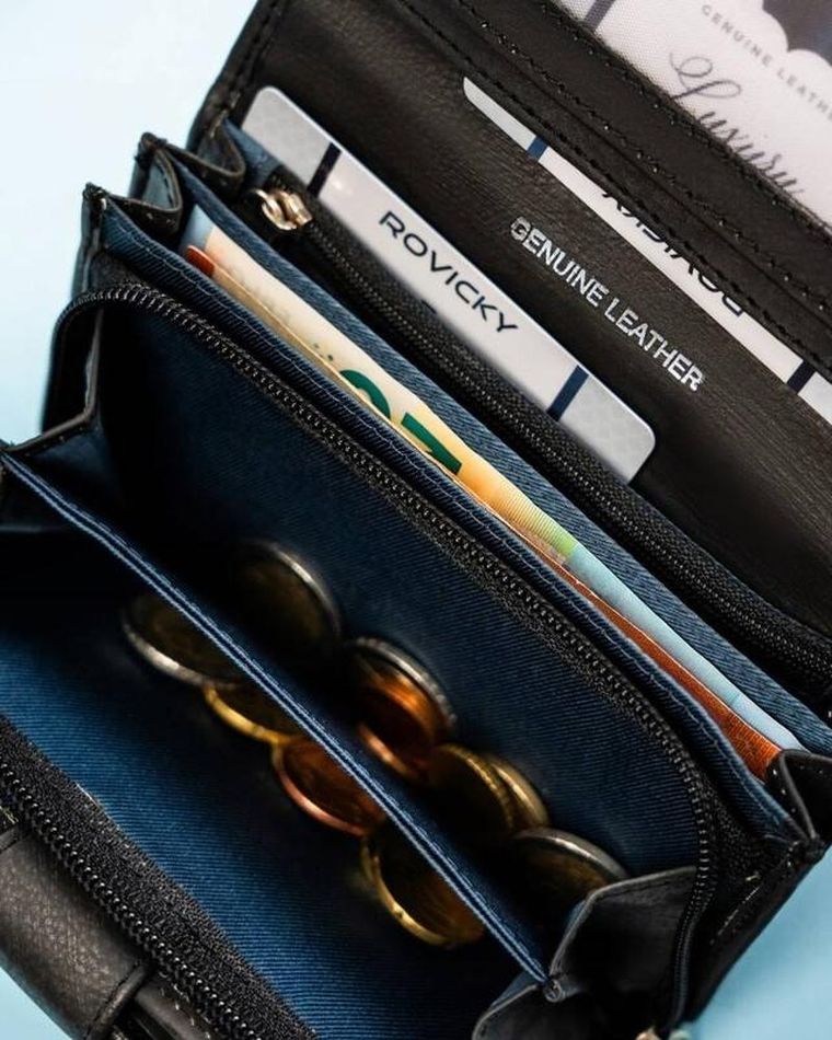 Portfel, mix, skórzany, Rovicky