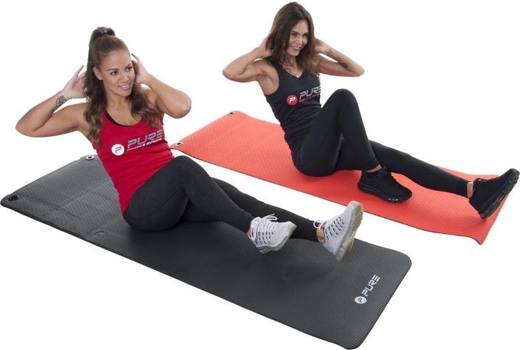 Pure 2 Improve, TPE, mata do ćwiczeń, pomarańczowo-czarna, 173-61-1 cm