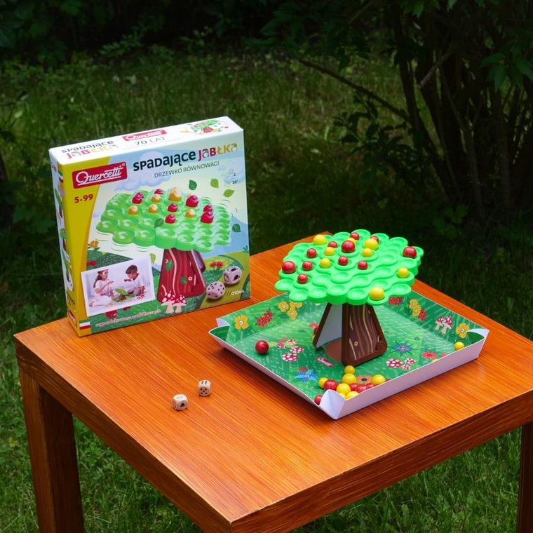 Quercetti, Spadające Jabłka, gra zręcznościowa