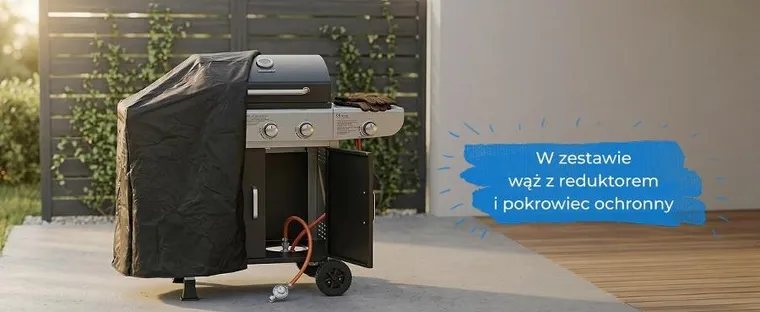 Ravanson, grill gazowy, GO-3 10,6kW