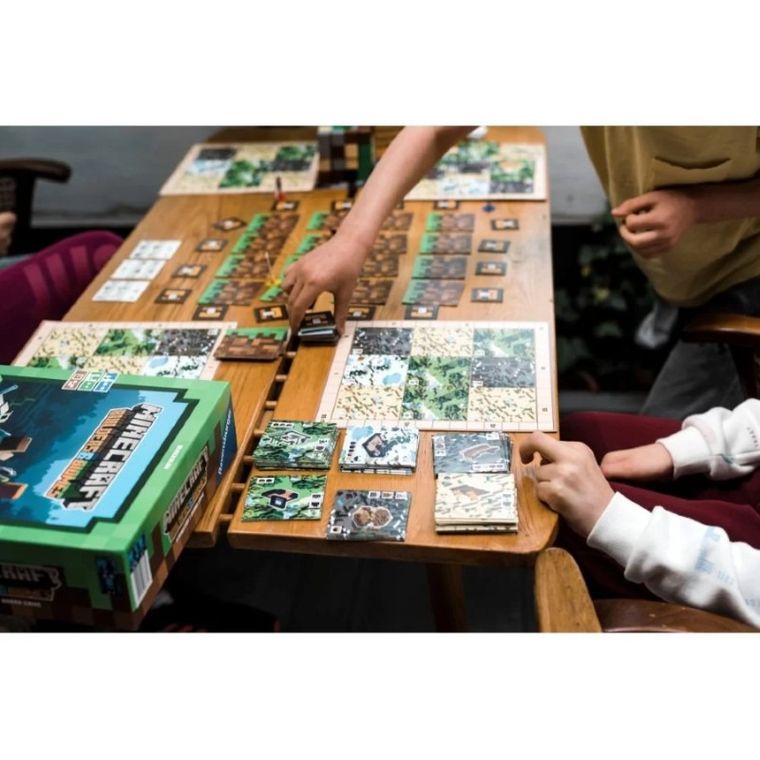 Ravensburger, Minecraft, Builders and Biomes, gra strategiczna