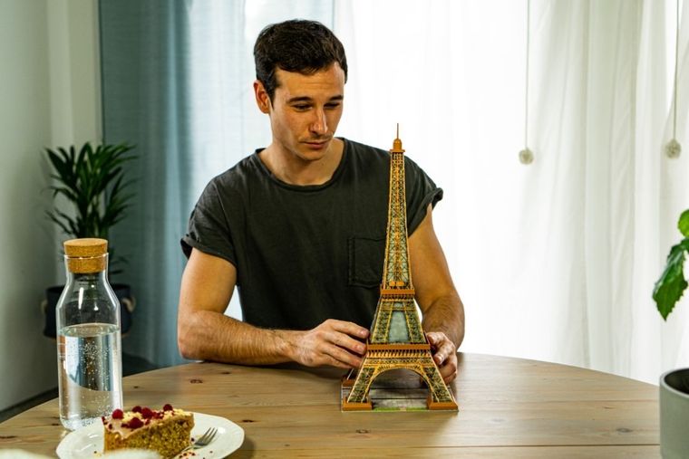 Ravensburger, Wieża Eiffla, puzzle 3D, 216 elementów