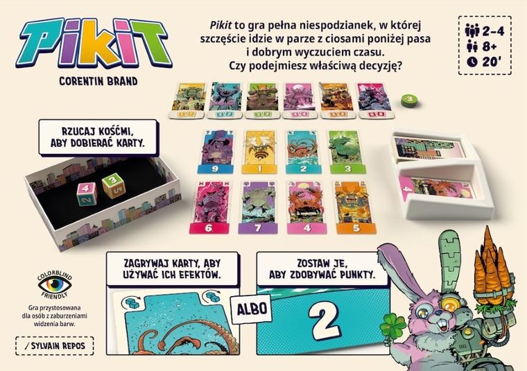 Rebel, Pikit, familijna gra karciana