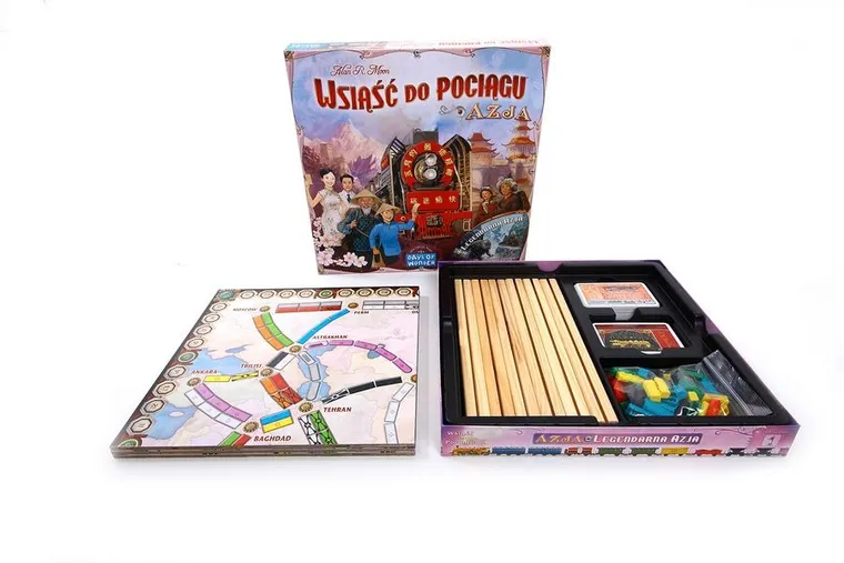 Rebel, Wsiąść do Pociągu: Azja, dodatek, gra familijna