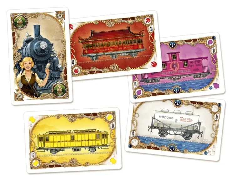 Rebel, Wsiąść do pociągu: Dookoła świata, gra familijna