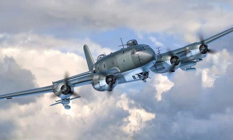 Revell, Focke-Wulf Fw 200 C-5/C-8, model szybowca do składania, 1:72