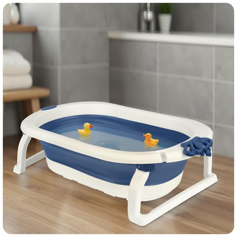 Ricokids, RK-286, wanienka składana z wkładką, biało-niebieska