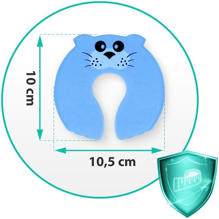 Ricokids, stoper do drzwi, zwierzaki, 7 szt.