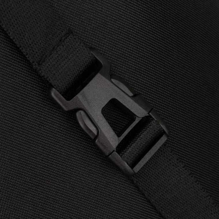 Rovicky, plecak-worek, z materiału syntetycznego, czarny