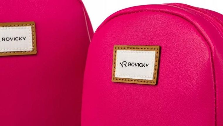 Rovicky, zestaw dwóch kosmetyczek damskich ze skóry ekologicznej