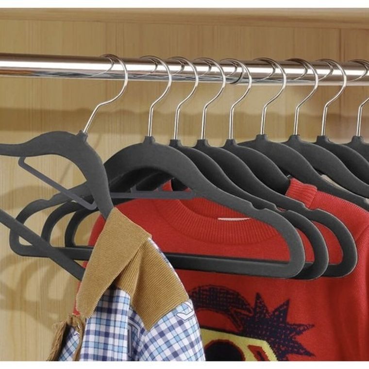 Ruhhy, wieszak na ubrania, szary, 20 szt.