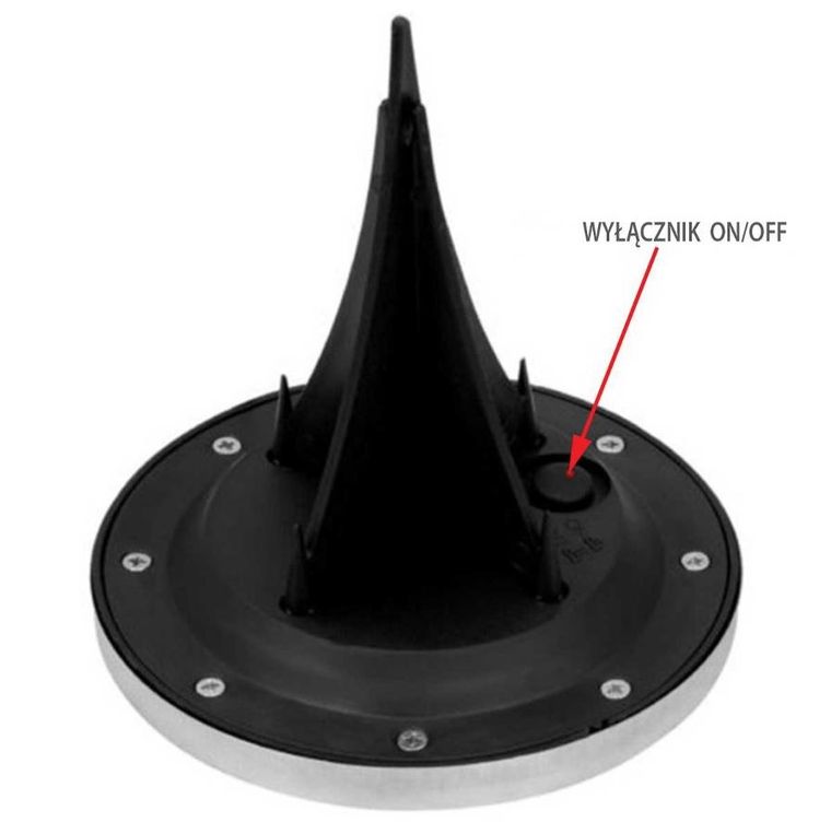 Saska Garden, lampa solarna, 8 led, 4 szt.