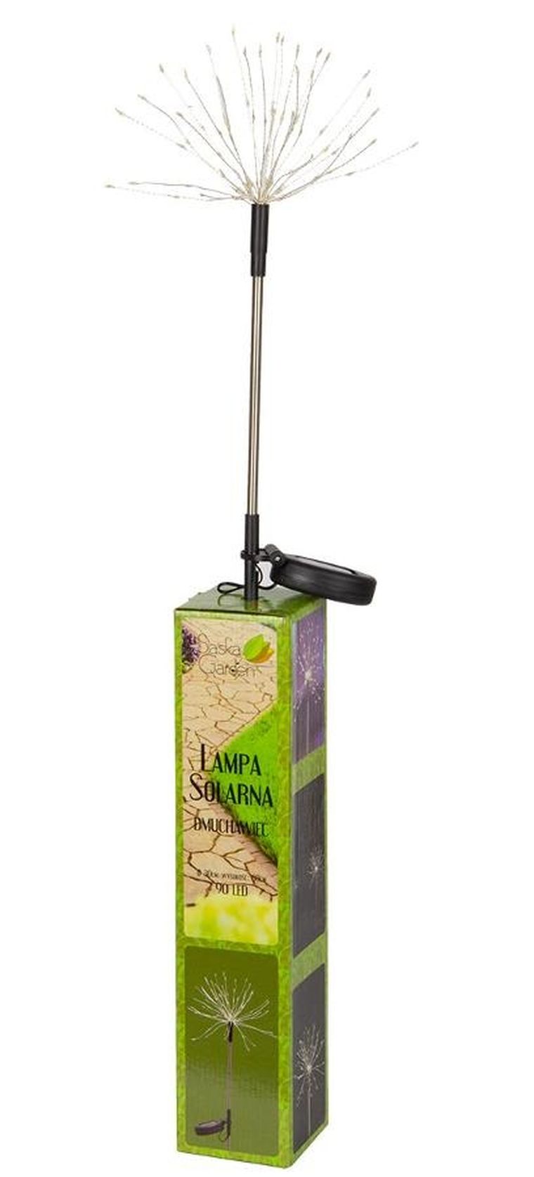 Saska Garden, lampa solarna, 80 cm, 90 led