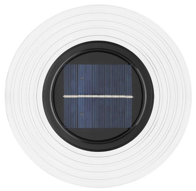 Saska Garden, lampa solarna dyskowa, 28 led, do wbicia w grunt lub montażu na ścianie