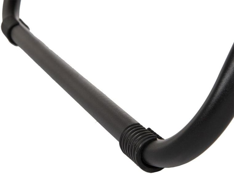 Saska Garden, składany leżak ogrodowy, czarny, 175-52/65-107 cm