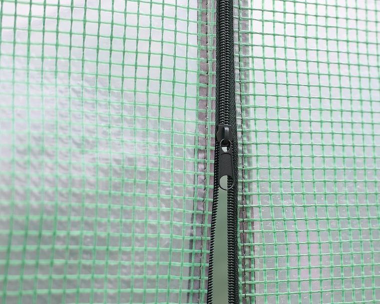 Saska Garden, tunel ogrodowy, szklarnia, zielona, 200-350-200 cm