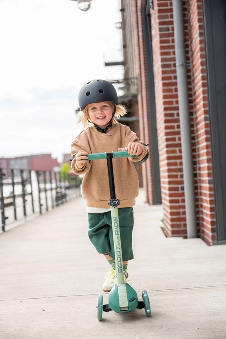 Scoot & Ride, Highwaykick 3S, hulajnoga z systemem sterowania 2w1, Forest