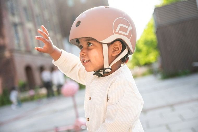 Scoot & Ride, kask ochronny, Mocha, rozmiar 45-51 cm