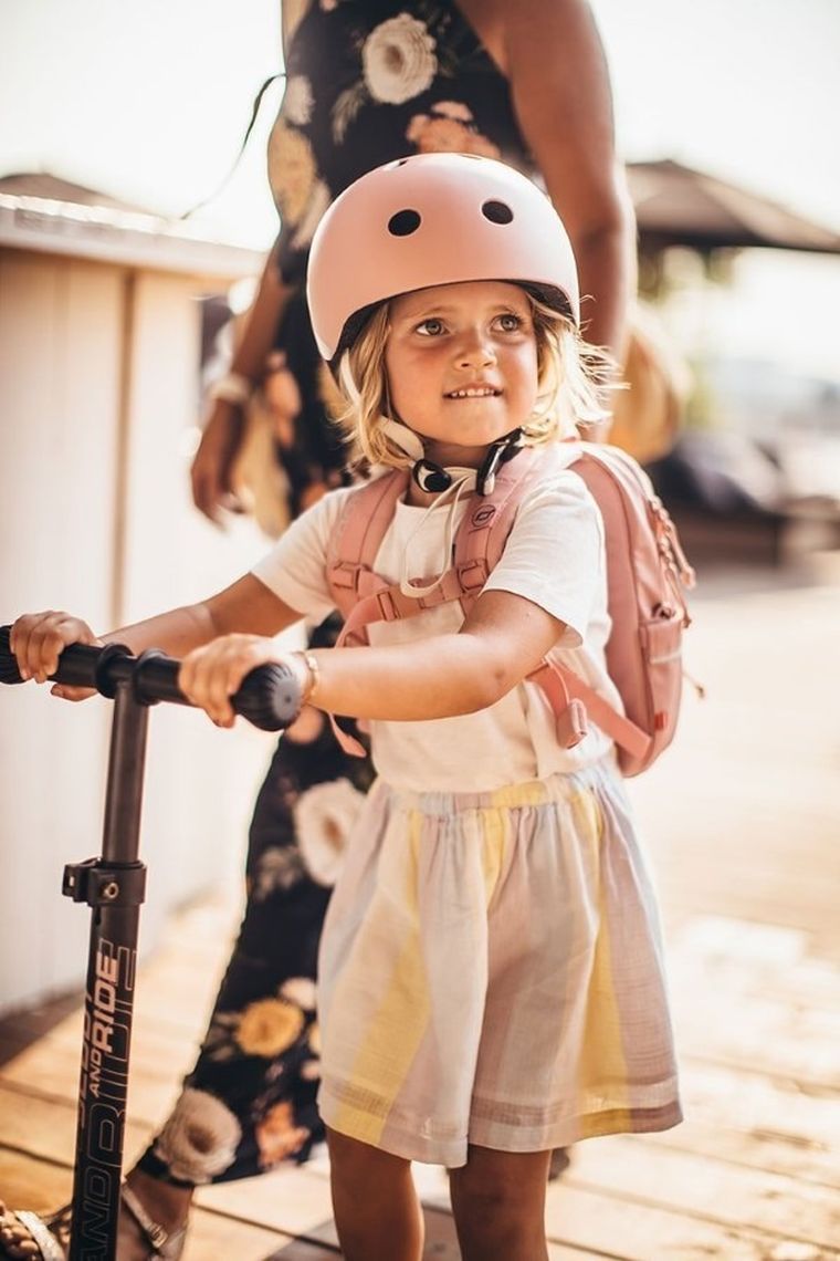 Scoot & Ride, plecak na hulajnogę, 8l, Rose