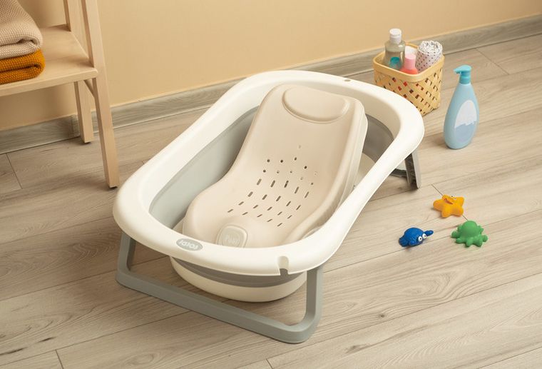 Sensillo, Posi, wkładka do wanienki składana, beżowy